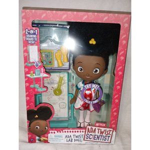 ADA Twist Scientist Lab Doll Talks/Sings Desk Drawing Board Experiments Netflix